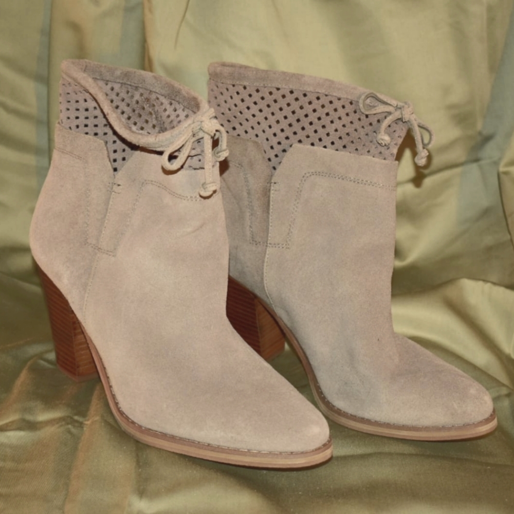Faux Suede Ankle boots
